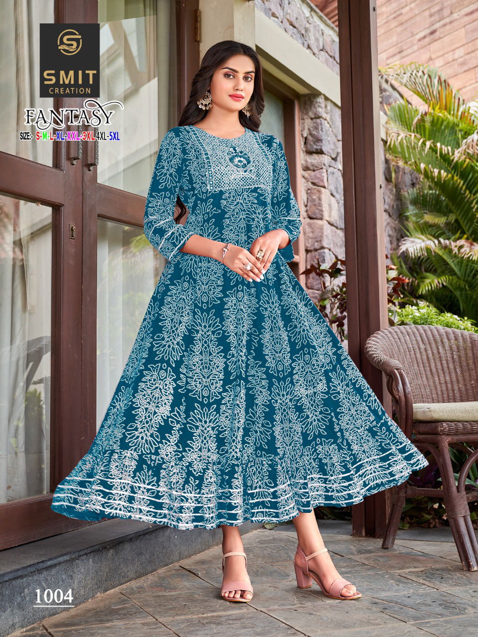 Poonam Smit Festive Wear Heavy Wholesale Designer Kurtis Catalog